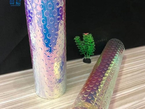 鐳射TPU彩虹膜 橢圓型幻彩膜 可支持定制各種紋路 工廠(chǎng)直銷(xiāo)