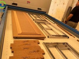 全自動(dòng)吸塑專用膜櫥柜門(mén)板PVC免噴膠吸塑膜