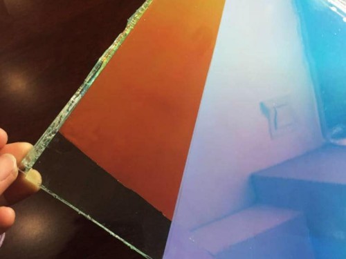 eva薄膜炫彩玻璃夾膠