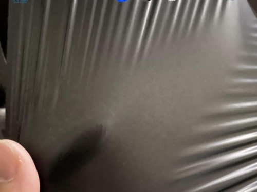 贊晨TPU黑色薄膜手袋箱包薄膜聚氨酯薄膜防水透氣軟膜廠家直供